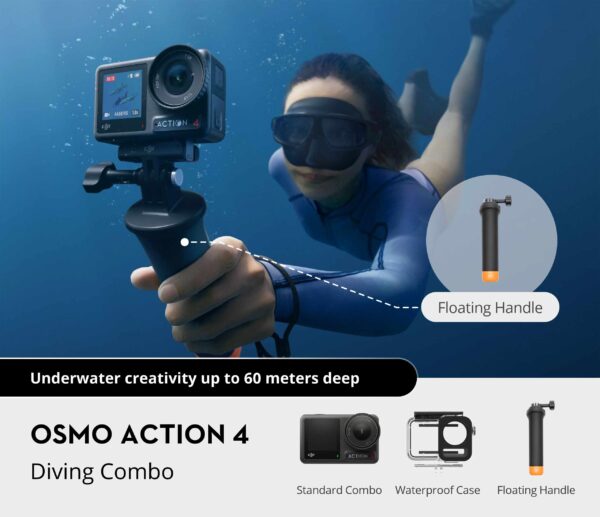 دوربین ورزشی اوسمو اکشن 4  |  DJI osmo action 4 - Image 5
