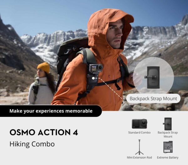 دوربین ورزشی اوسمو اکشن 4  |  DJI osmo action 4 - Image 3